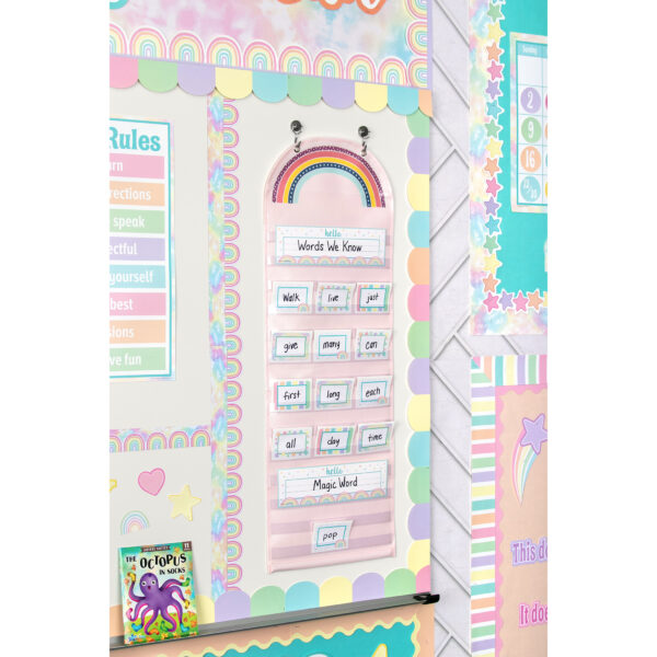 Oh Happy Day Rainbow 14 Pocket Chart