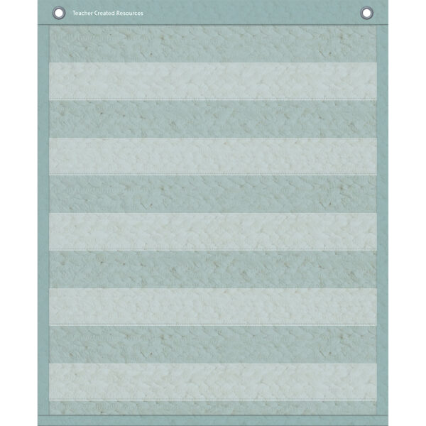 Woven Magnetic Mini Pocket Charts, 14" x 17", Set of 4