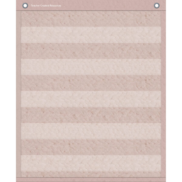 Woven Magnetic Mini Pocket Charts, 14" x 17", Set of 4