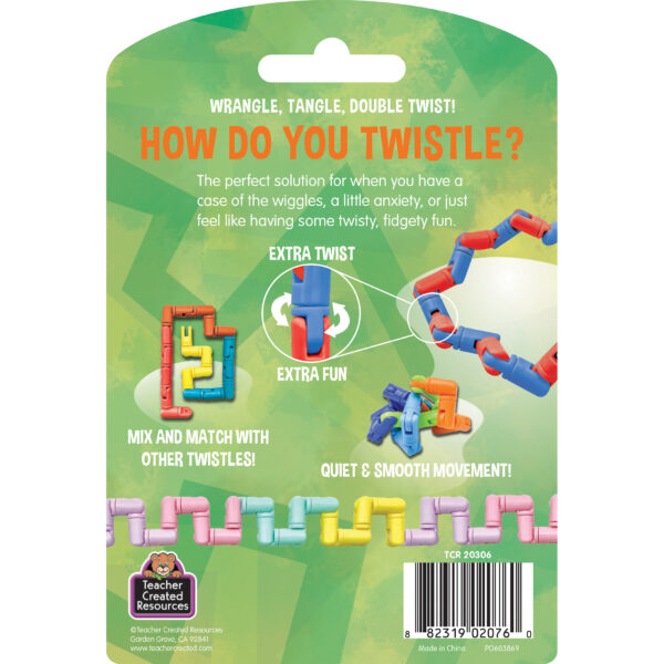 Twistle Double Twist, Red & Blue, Pack of 3