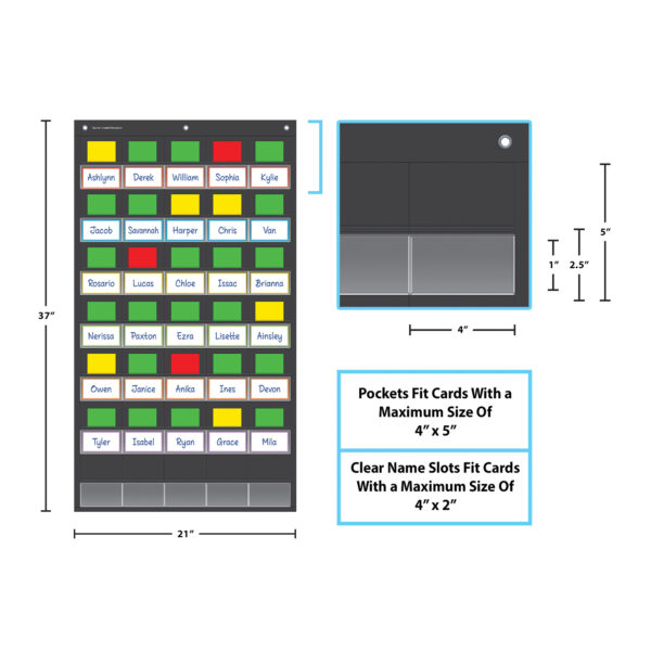 Behavior Pocket Chart, 21" x 37"
