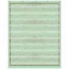 Mint Painted Wood Design 10 Pocket Chart, 34" x 44"