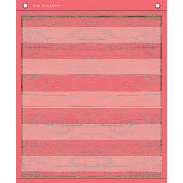 Painted Wood Design Magnetic Mini Pocket Charts, 14" x 17"