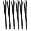 Black Lanyard, Pack of 6