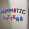 Magnetic Foam Uppercase Letters, 2 Sets