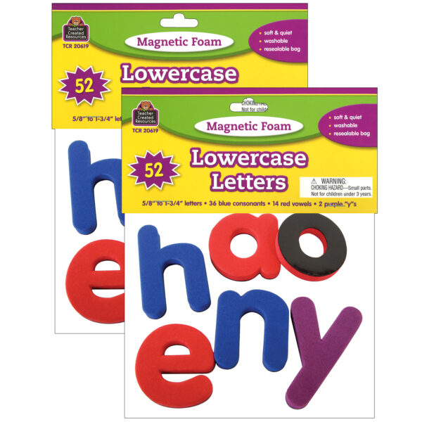 ERSTCR20619-2.jpg Magnetic Foam Lowercase Letters, 2 Sets