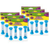 Sand Timers, Small, 2 Minute, 4 Per Pack, 6 Packs