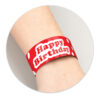 Polka Dots Happy Birthday Slap Bracelets, 10 Per Pack, 6 Packs