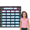 Chalkboard Brights 7 Pocket Chart (28" x 28")