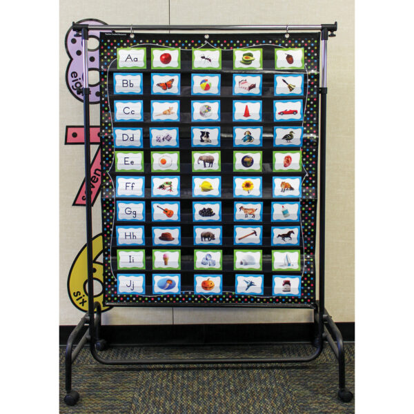 Chalkboard Brights 10 Pocket Chart