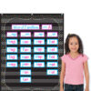 Chalkboard Brights 10 Pocket Chart