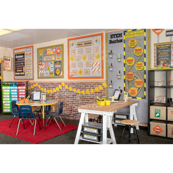 Black Calendar Pocket Chart (25" x 36")