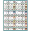 Calming Colors 1-120 Pocket Chart, 28" x 39"