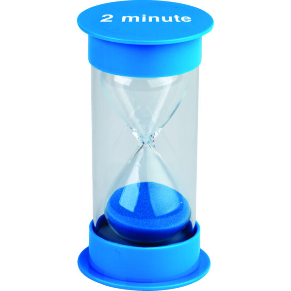 Sand Timer, Medium, 2 Minute, Pack of 3