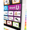 Short Vowels Pocket Chart Cards, 205 Pieces Per Pack, 2 Packs