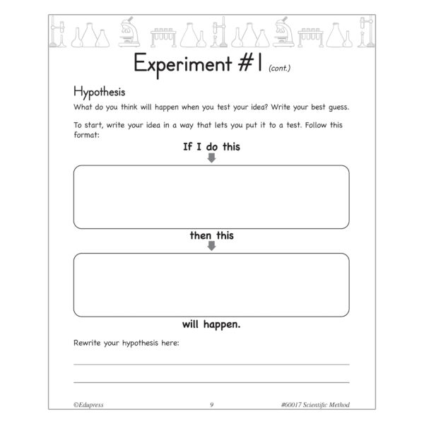 My Own Books: My Own Scientific Method Book, 10 Pack