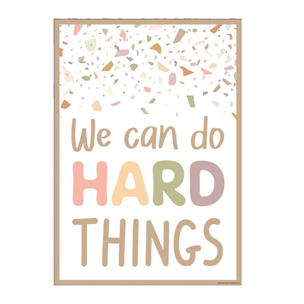 Terrazzo Tones Positive Poster Set (6) Terrazzo Tones Positive Poster, Set of 6