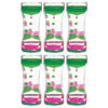 Pink & Green Liquid Motion Bubbler, Pack of 6