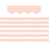 Blush Scalloped Border Trim, 35 Feet Per Pack, 6 Packs