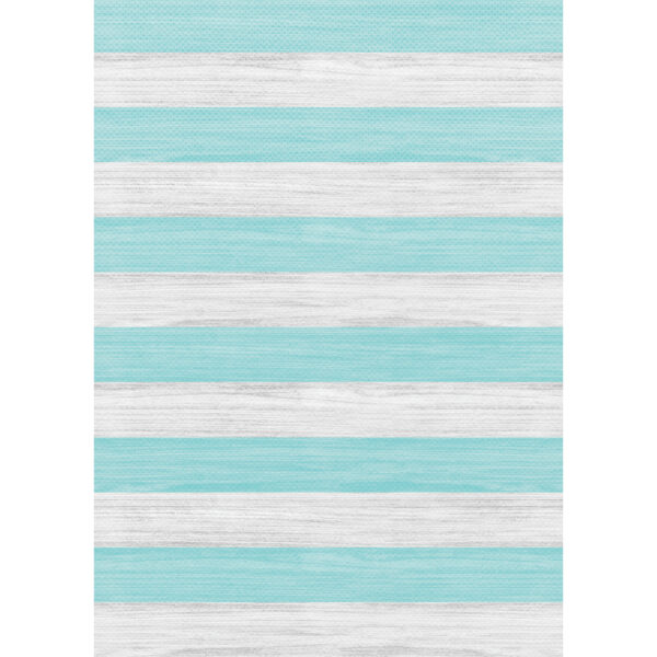 Vintage Blue Stripes Better Than Paper Bulletin Board Roll, 4' x 12', Pack of 4