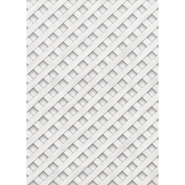 White Trellis Better Than Paper Bulletin Board Roll, 4' x 12', Pack of 4