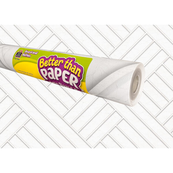 Better Than Paper Bulletin Board Roll, Board and Batten, 4-Pack