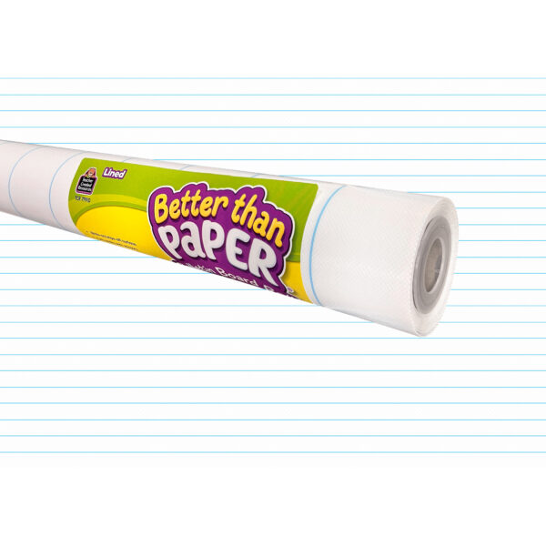 Better Than Paper Bulletin Board Roll Lined, 4-Pack