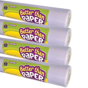 Better Than Paper Bulletin Board Roll, Lavender, 4-Pack