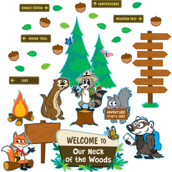 ERSTCR3516.jpg Ranger Rick Welcome to Our Neck of the Woods Bulletin Board