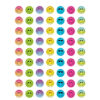 Brights 4Ever Smiley Faces Mini Stickers, 378 Per Pack, 12 Packs