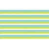 Aqua and Lime Color Wash Straight Border Trim, 35 Feet Per Pack, 6 Packs