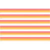 Pink and Orange Color Wash Straight Border Trim, 35 Feet Per Pack, 6 Packs