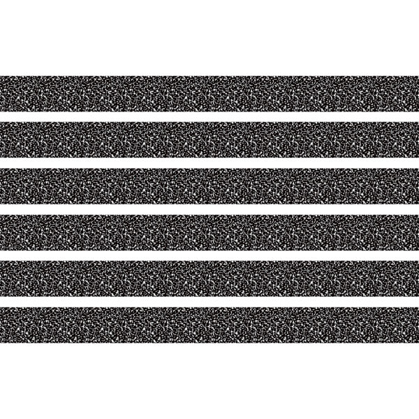 Composition Straight Border Trim, 35 Feet Per Pack, 6 Packs