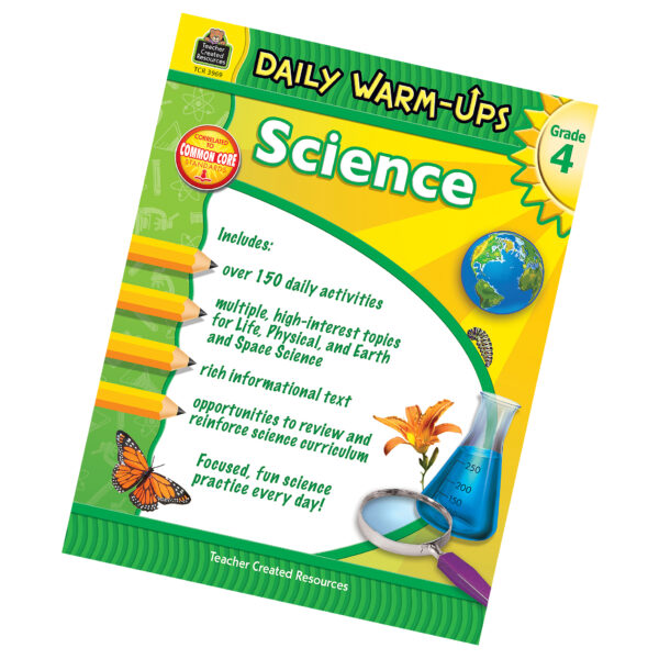Daily Warm-Ups Science Book, Grade 4