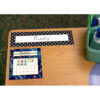 ERSTCR4001-6_2.jpg Black Polka Dots Flat Name Plates, 36 Per Pack, 6 Packs