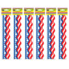 Patriotic Border Trim, 35 Feet Per Pack, 6 Packs