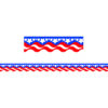 Patriotic Border Trim, 35 Feet Per Pack, 6 Packs