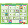 Polka Dot School Calendar Bulletin Board Set