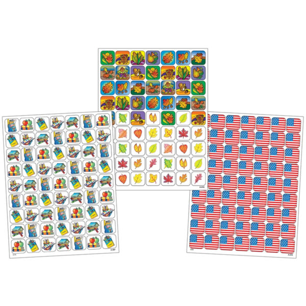 For All Seasons Sticker Book, 1008 Stickers Per Book, Pack of 2