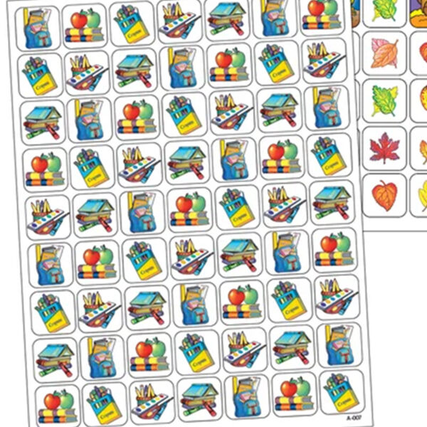 For All Seasons Sticker Book, 1008 Stickers Per Book, Pack of 2