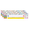 Colorful Traditional Printing Jumbo Name Plates Colorful Traditional Printing Jumbo Name Plates, 18" x 24", 36 Per Pack, 3 Packs