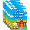 ERSTCR4939-6.jpg My School Work Pocket Folder, Pack of 6