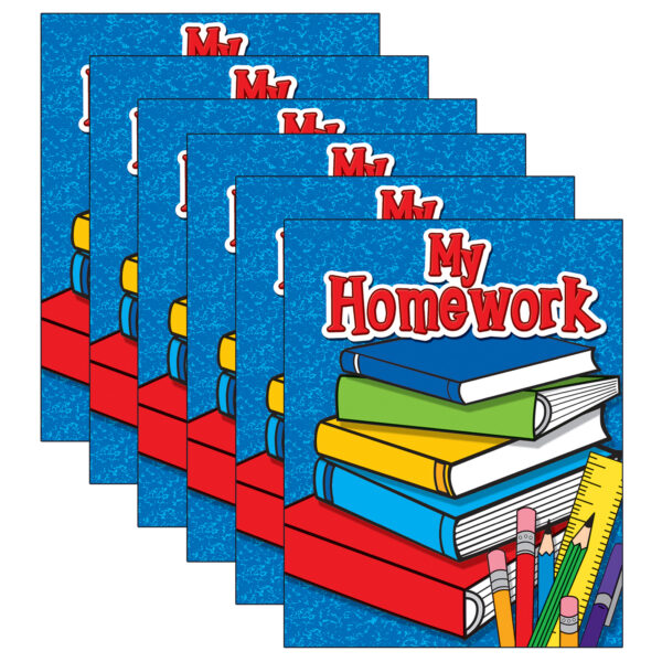 ERSTCR4941-6.jpg My Homework Pocket Folder, Pack of 6