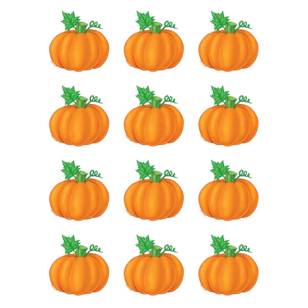 Pumpkins Mini Accents, 36 Per Pack, 6 Packs