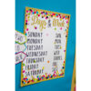Confetti Calendar Bulletin Board Display