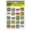 Safari Animals Stickers, 120 Per Pack, 12 Packs