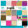 Confetti Project Paper Confetti Project Paper, 12" x 12", 80 Sheets
