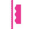 Hot Pink Scalloped Border Trim, 35 Feet Per Pack, 6 Packs