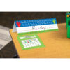 Left Right Alphabet Tented Name Plate, 36 Per Pack, 3 Packs
