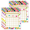 Confetti Incentive Charts, 36 Per Pack, 6 Packs